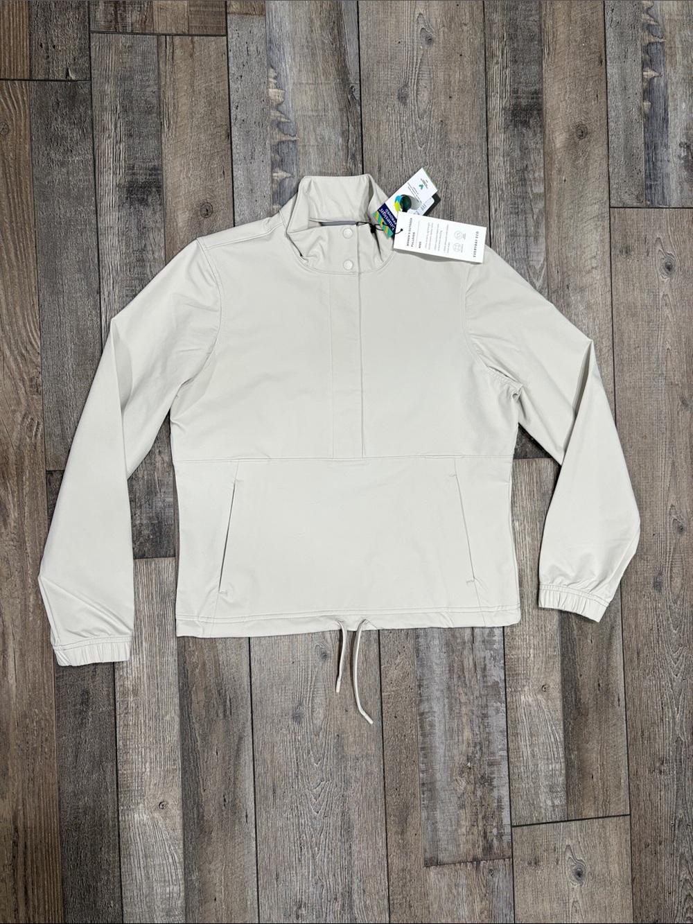 NWT! Storm Creek Light Beige Anorak Pullover Jacket
